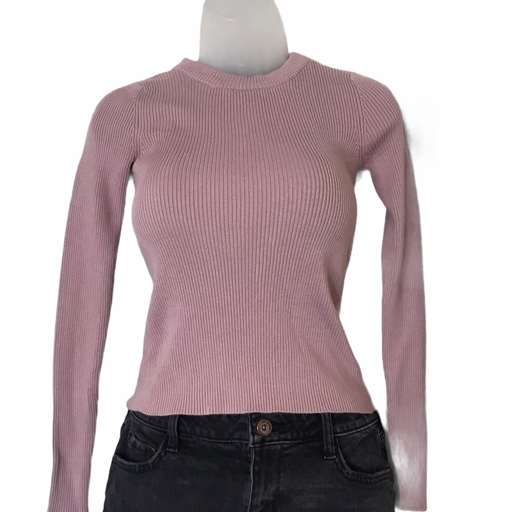 Pink Republic Rose Long Sleeve Corset Back Top